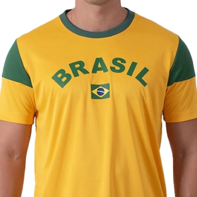Camisa Brasil Casual Dengo Braziline Masculino - Foto 3