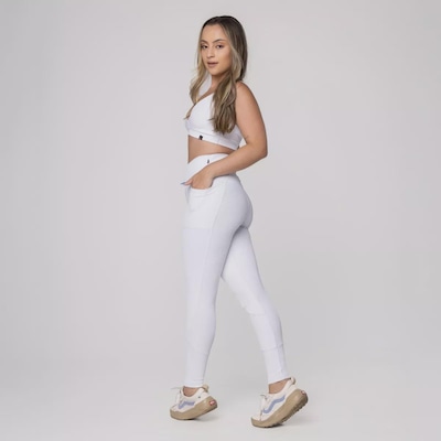 Conjunto Fitness Legging e Top 3 em 1 Feminino - Foto 5