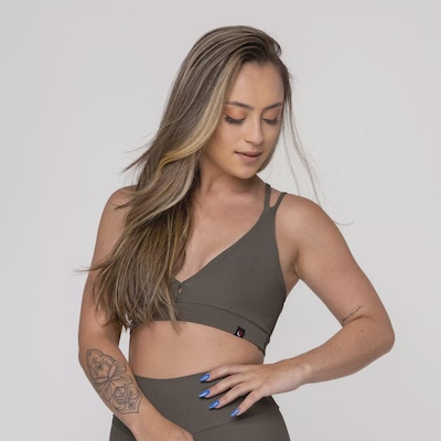 Conjunto Fitness Legging e Top 3 em 1 Feminino - Foto 3