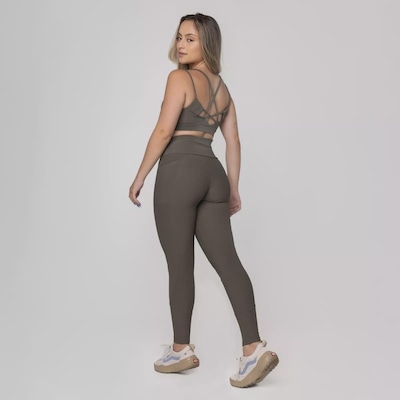 Conjunto Fitness Legging e Top 3 em 1 Feminino - Foto 5