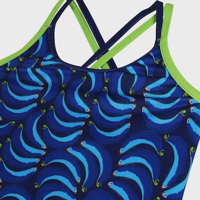 Maiô Speedo Cross Duo Banana Infantil - Foto 5