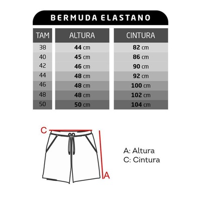 Bermuda Wss Brasil Tactel Masculina - Foto 6
