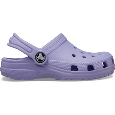 Sandália Crocs Classic Clog Kidst Mystic purple - Unissex - Foto 1