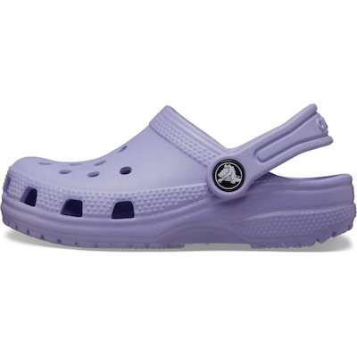 Sandália Crocs Classic Clog Kidst Mystic purple - Unissex - Foto 3