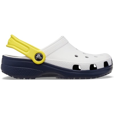 Sandália Crocs Classic Retro Sport Clog T White - Unissex - Foto 1