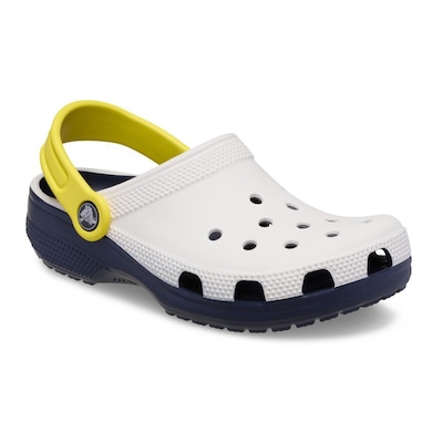 Sandália Crocs Classic Retro Sport Clog T White - Unissex - Foto 2