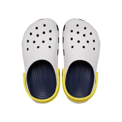 Sandália Crocs Classic Retro Sport Clog T White - Unissex - Foto 5