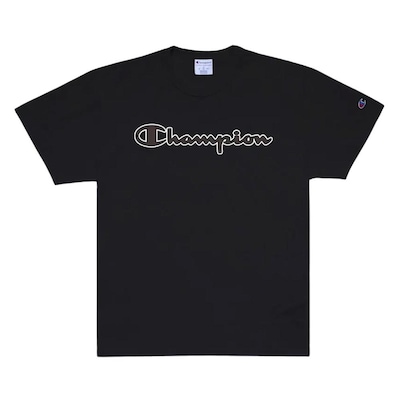 Camiseta Manga Curta Champion Lev Mc Script Metal Masculina - Foto 1