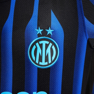 Camisa Inter de Milão I 25/26 Nike Torcedor Pro Infantil - Foto 5