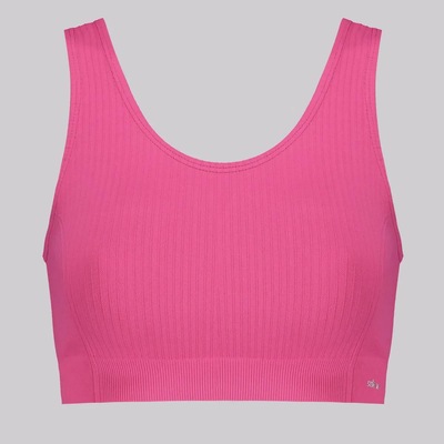 Top + Shorts Selene Canelado sem Costura Feminino - Foto 1