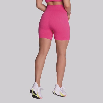 Top + Shorts Selene Canelado sem Costura Feminino - Foto 5