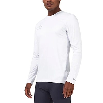 Camisa Manga Longa Umbro Basic UV Masculina - Foto 3