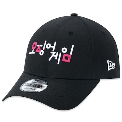 Boné Masculino New Era 9Forty Netflix Logo Round 6 Game - Foto 1