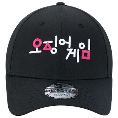 Boné Masculino New Era 9Forty Netflix Logo Round 6 Game - Foto 2