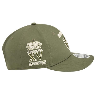 Boné Masculino New Era 9FIFTY Low Profile NFL Las Vegas Raiders - Foto 4