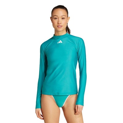 Rashguard Feminino Adidas Manga Longa - Foto 1