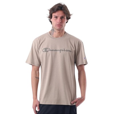 Camiseta Masculina Champion Malhão Script Puff - Foto 1