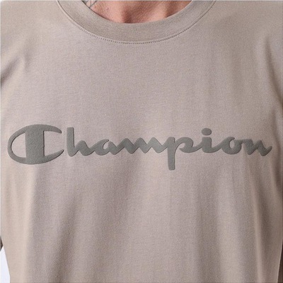 Camiseta Masculina Champion Malhão Script Puff - Foto 4