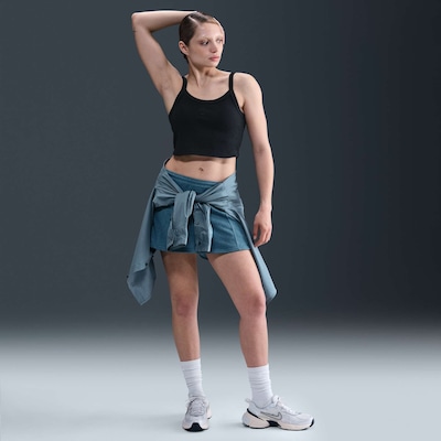 Camiseta Regata Nike Cropped Sportswear Chill Feminina - Foto 4