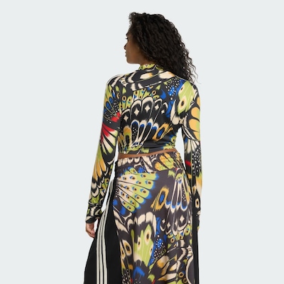 Camiseta Feminina adidas Manga Longa X Farm Rio Longsleeve - Foto 3