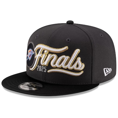 Boné Masculino New Era 9Fifty 2025 NBA Finals Locker Room Oklahoma City Thunder - Foto 2