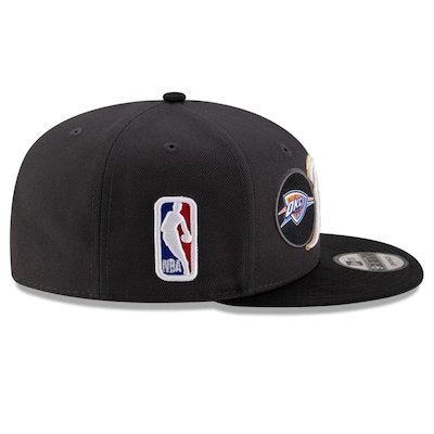 Boné Masculino New Era 9Fifty 2025 NBA Finals Locker Room Oklahoma City Thunder - Foto 3