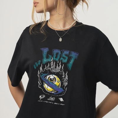 Camiseta Lost Saturn Eye Masculino - Foto 4