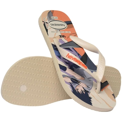 Chinelo Havaianas Top Naruto Masculino - Foto 4