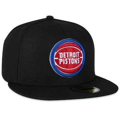 Boné Masculino New Era 5950 Detroit Pistons NBA Fechado - Foto 3