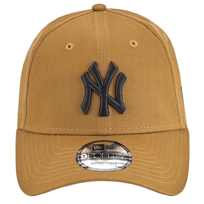 Boné Masculino New Era 940 Snap New York Yankees MLB Basic Kaki - Foto 3