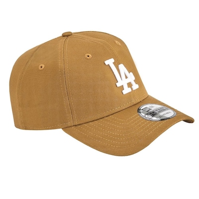 Boné Masculino New Era 940 Snap Los Angeles Dodgers MLB Basic Kaki - Foto 4