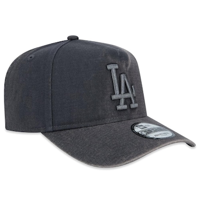Boné Masculino New Era 940 A-Frame Los Angeles Dodgers Tonal Snow Wash - Foto 4