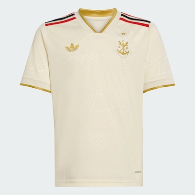 Camisa do Flamengo III 25/26 Infantil Adidas - Foto 2