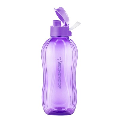 Garrafa Squeeze Plástica Gold Sports Resistente II Translucida - 2L - Foto 1