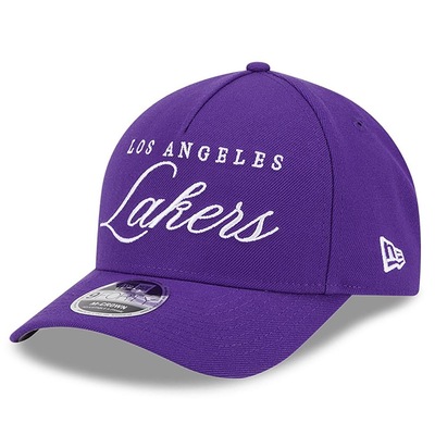 Boné Masculino New Era 9Forty M-Crown A-Frame 2025 NBA Draft Los Angeles Lakers - Foto 1