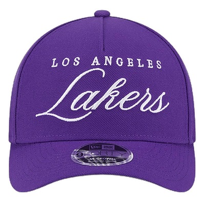 Boné Masculino New Era 9Forty M-Crown A-Frame 2025 NBA Draft Los Angeles Lakers - Foto 2