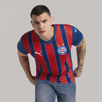 Camisa do Bahia II 25/26 Torcedor Puma Masculina - Foto 3