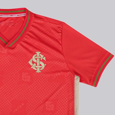 Camisa do Internacional Gold Masculina - Foto 6