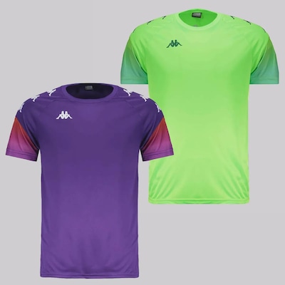 Kit 2 Camisetas Kappa Bearr Masculina - Foto 1