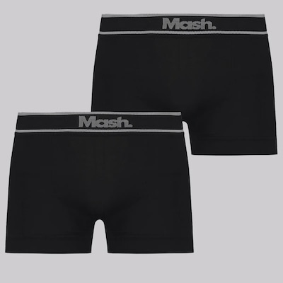 Cueca Boxer Mash Sem Costura - 2 Unidades - Adulto - Foto 1
