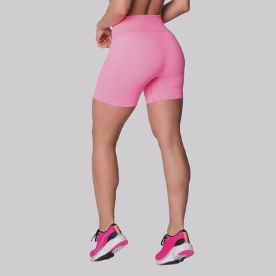 Shorts Selene Canelado Sem Costura Feminino - Foto 3