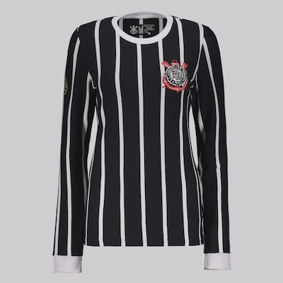 Camisa Manga Longa do Corinthians Democracia Feminina - Foto 1
