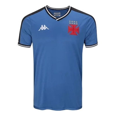 Camisa do Vasco da Gama Goleiro 2024/25 Plus Size Kappa Masculina - Foto 1