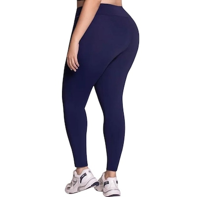 Calça Legging Selene Básica Fitness Plus Size Feminina - Foto 2