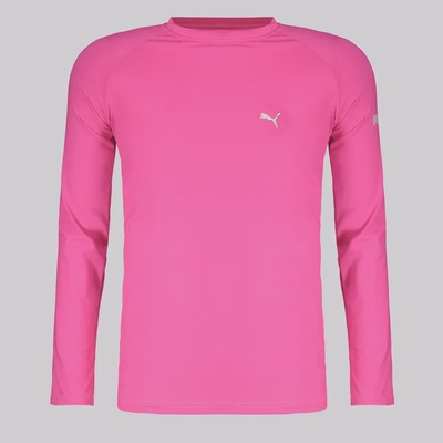 Camiseta Manga Longa Puma UV50+ Infantil - Foto 1