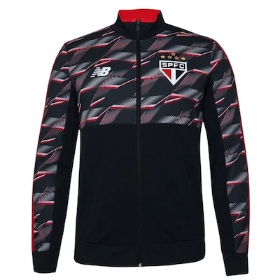 Jaqueta do São Paulo Pré Jogo 2024/25 New Balance Masculina - Foto 1