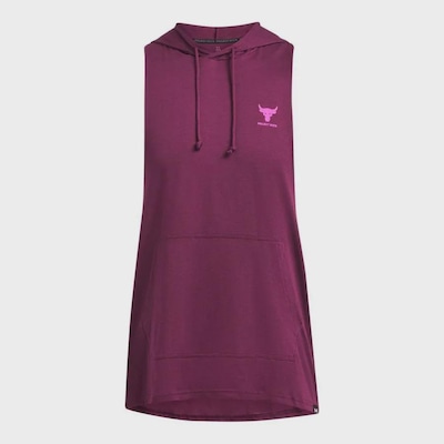 Colete Under Armour Project Rock Hoodie Masculino - Foto 3