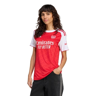 Camisa Arsenal I 25/26 Feminina Adidas - Foto 1