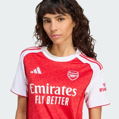Camisa Arsenal I 25/26 Feminina Adidas - Foto 5