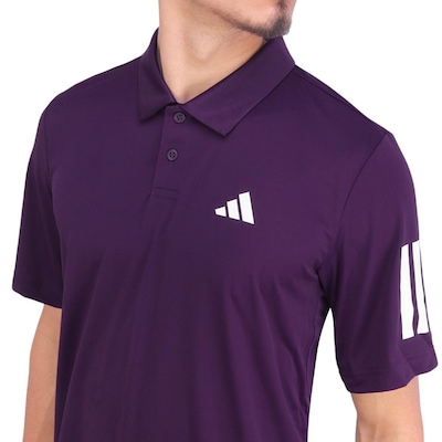 Camisa Polo Masculina Adidas Club Tennis 3STR - Foto 3